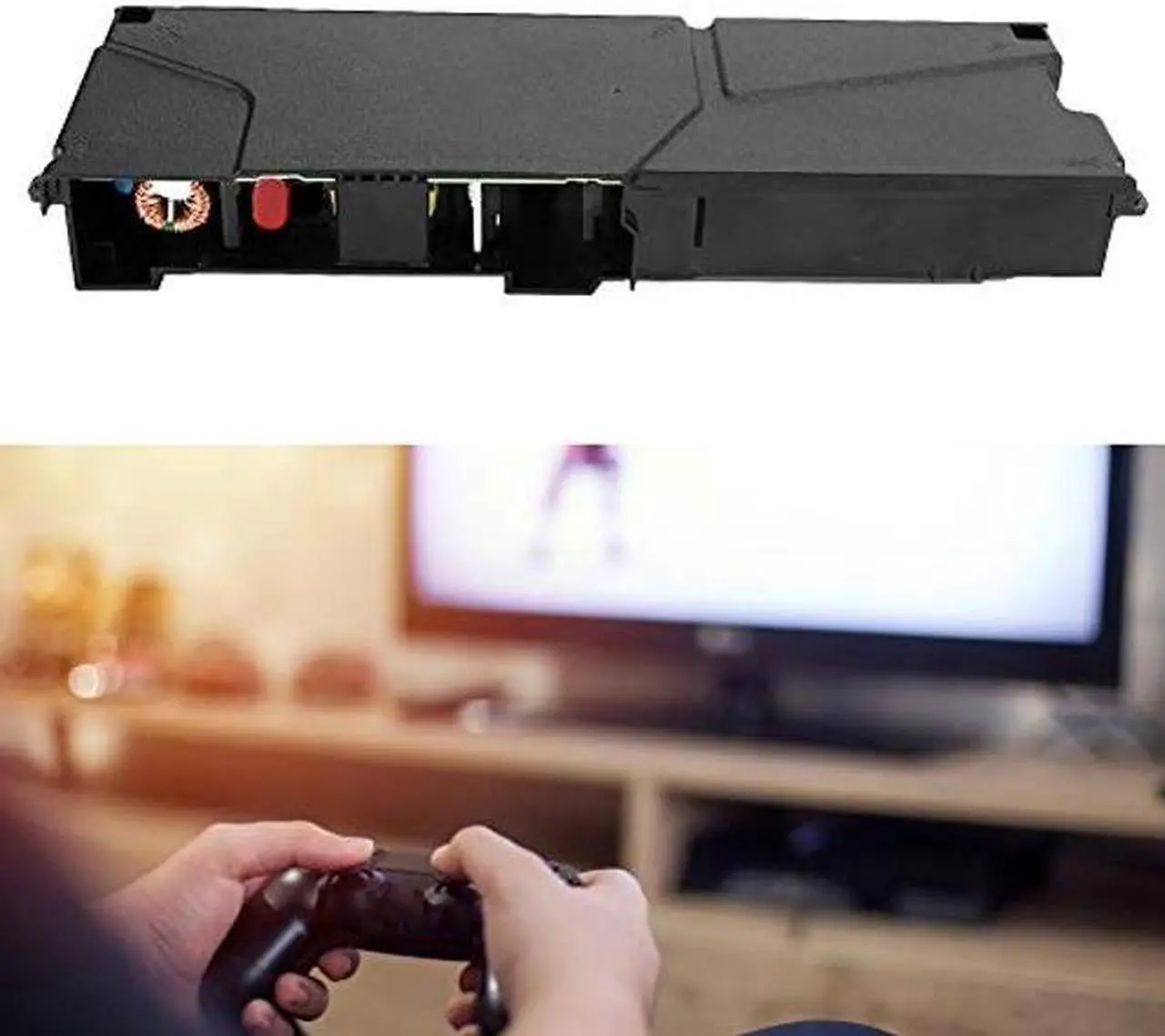 Alt view image 3 of 5 - Replacement Power Supply for PS4, ADP240AR 5Pin Unit Power Supply Source Replacement for PS4 PlayStation4 Game Console