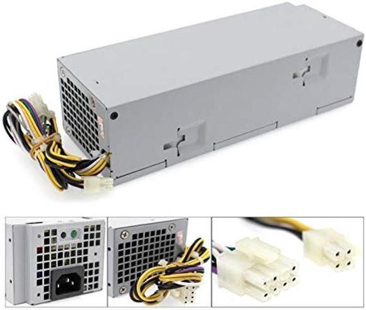 Main image of Upgraded 240W 3650 Power Supply Replacement for Dell Optiplex 3650 7040 3040 3656 5040 (SFF)B240NM-00 HU240AM-00 AC240EM-00 P/N: 4GTN5 4R1KT D7GX8 HGRMH 2P1RD H62JR 3RK5T 6WX7D 0M1C3(8+4PIN Connector)