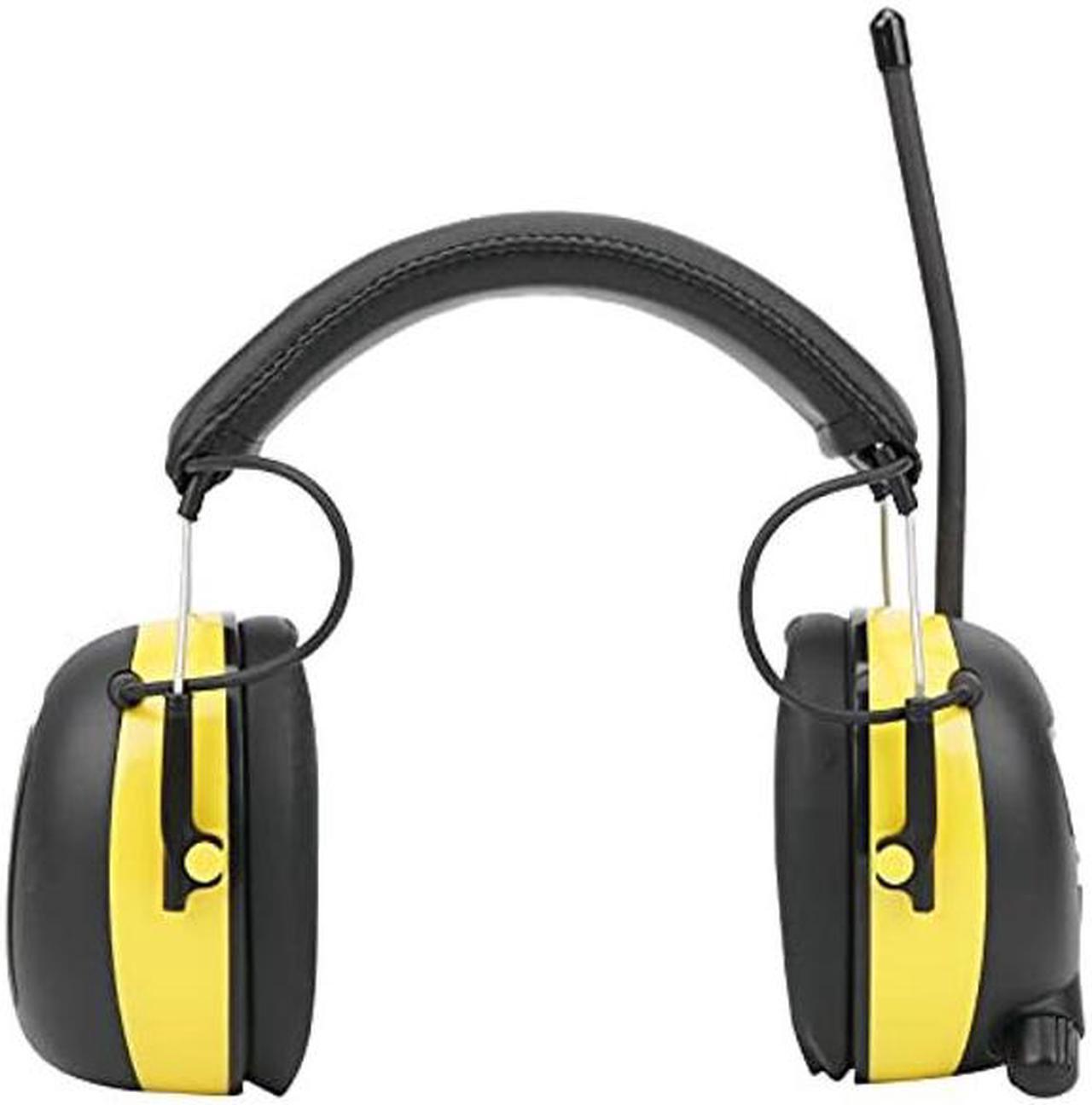 Main image of AM/FM/MP3 Radio Headphone with Digital Display, 30dB NRR Stereo Ear Protection Noise Reduction Ear Muffs, Hearing Protection Headphone Ear Defender for Mowing Lawn, Working, Snowblowing