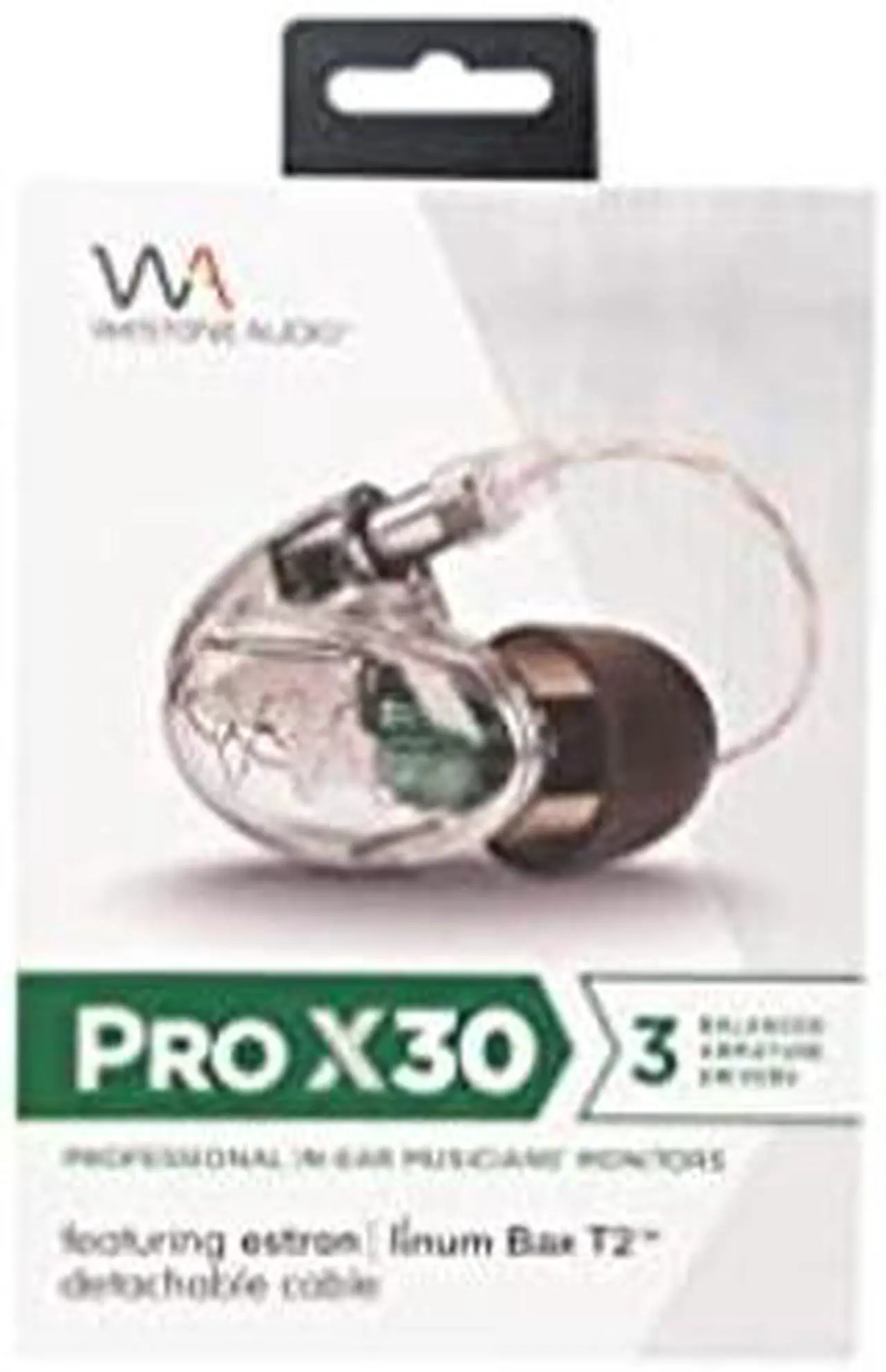 Alt view image 3 of 5 - Westone Audio Pro X30 IEM Earphones - Three-Driver Noise Isolating Musician in-Ear Monitor Wired Earbuds