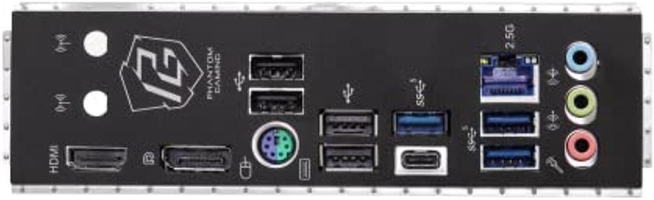 Alt view image 3 of 5 - ASRock B760M PG Riptide Intel 12th & 13th Generation CPU (LGA1700) B760 Chipset, DDR5 Micro ATX Motherboard