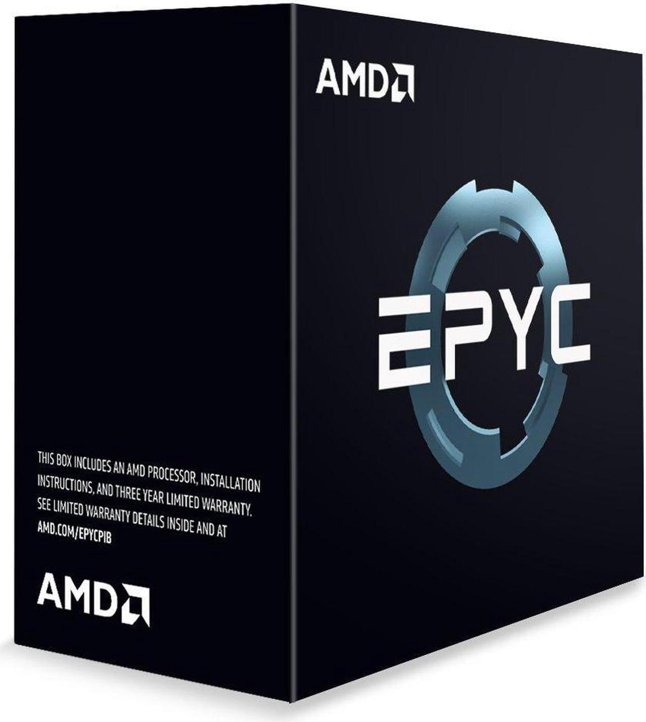 Alt view image 2 of 2 - AMD PS755PBDAFWOF EPYC x86 CPU Processor Model 7551P (32c/64t 2.0GHz) 16 DDR4 DIMM Slots with up to 2TB RAM and 128 Lanes of PCIe 3