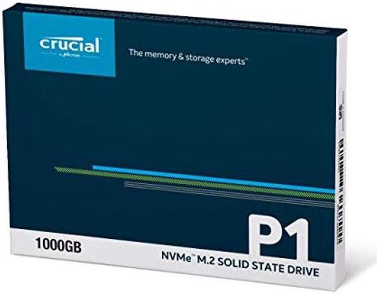 Alt view image 3 of 5 - Crucial P1 1TB 3D NAND NVMe PCIe Internal SSD, up to 2000MB/s - CT1000P1SSD8
