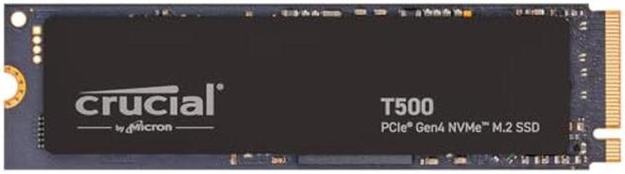 Main image of Crucial T500 500GB Gen4 NVMe M.2 Internal Gaming SSD, Up to 7200MB/s, Laptop & Desktop Compatible + 1mo Adobe CC All Apps - CT500T500SSD8