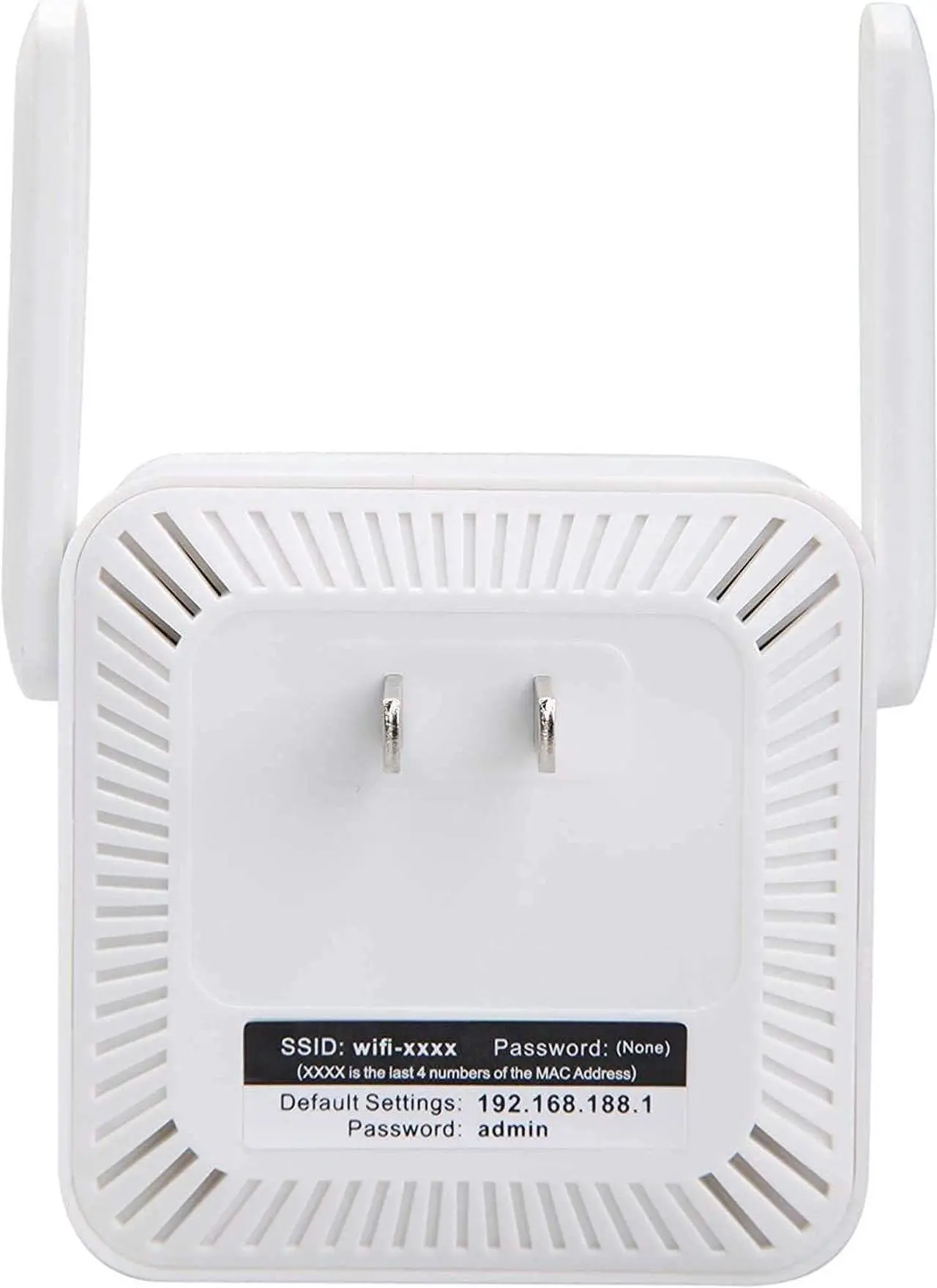 Alt view image 2 of 5 - WiFi Extender Signal Booster 2025, WiFi Booster 2025, WiFi Range Extender 300Mbps, Wireless Signal Repeater Booster 2.4 Dual Band 4 Antennas 360deg Full Coverage