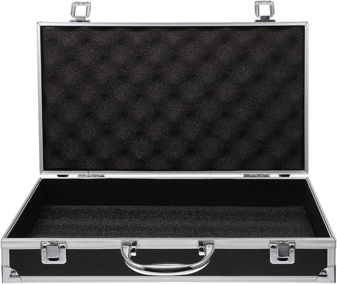 Alt view image 3 of 5 - ERINGOGO Aluminum Briefcase - 14 Inch Hard Laptop Briefcases with Lock, Multifunctional Case