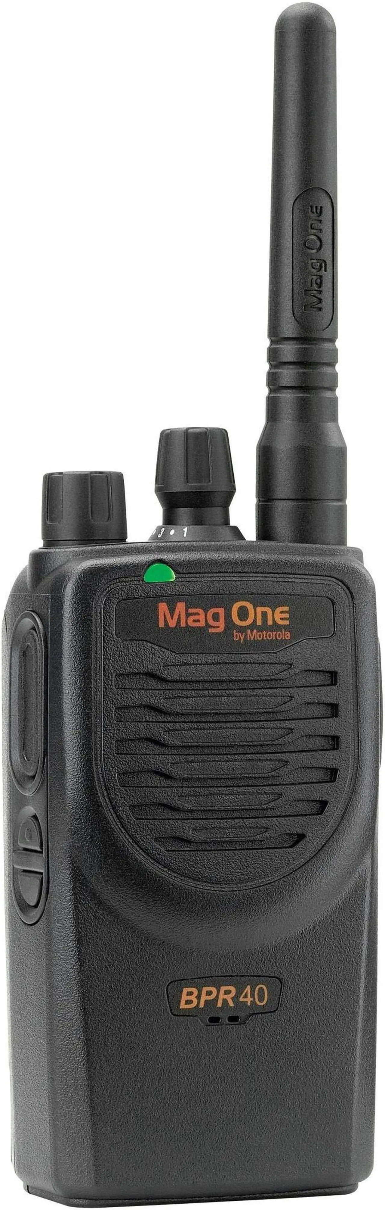 Main image of BPR40 VHF Mag One AAH84KDJ8AA1AN Orginal Motorola 150-174 MHz 16 Channel with PMNN4071 Ni-MH Battery, 1-5 Watts