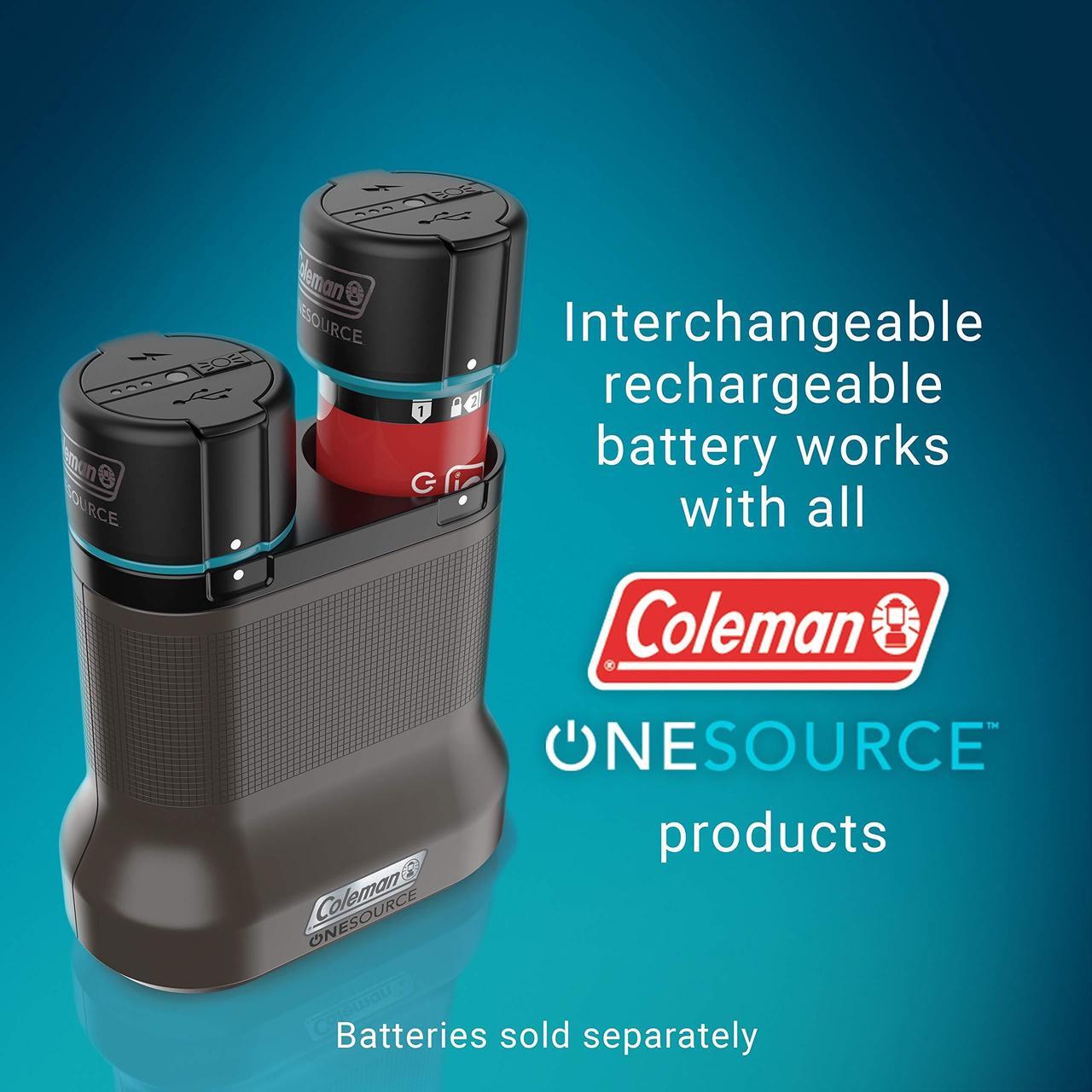 Alt view image 2 of 5 - Coleman Battery Charging Station One Source 2 Port Quick Charging Station