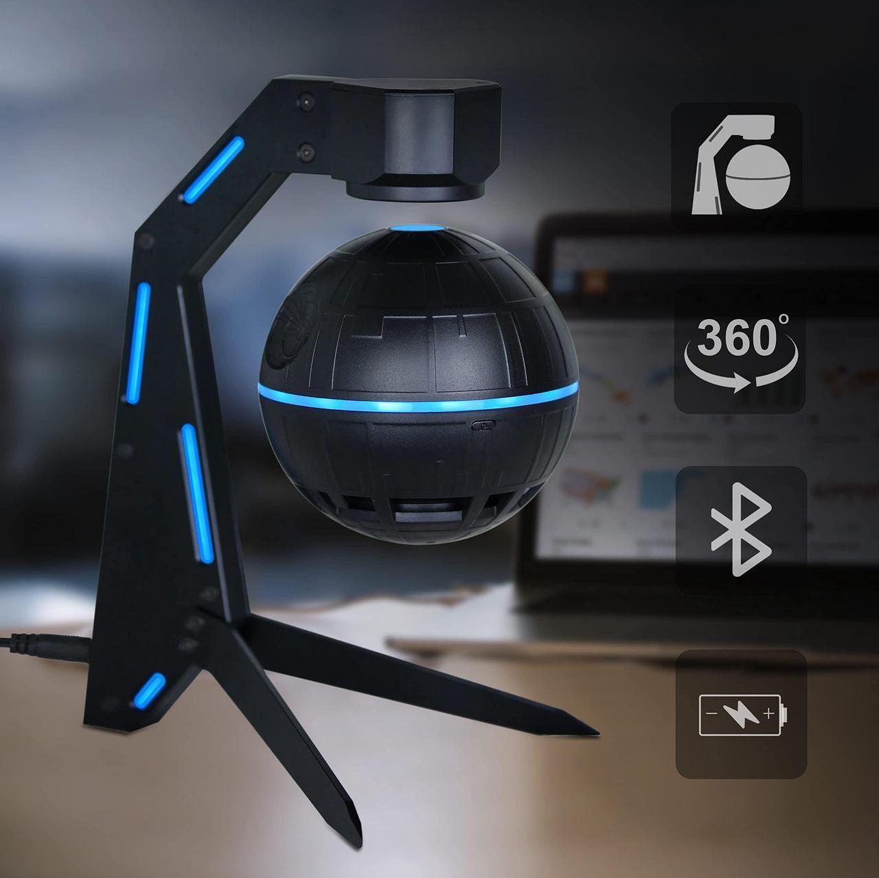 Alt view image 3 of 5 - AKMTRD Magnetic Levitation Bluetooth Speaker,Playing Music and Floating in The air,with 5W Louder Sound,Bluetooth 5.1,Cool Tech Gadgets for Men,Unique Gifts for Home Office Decor