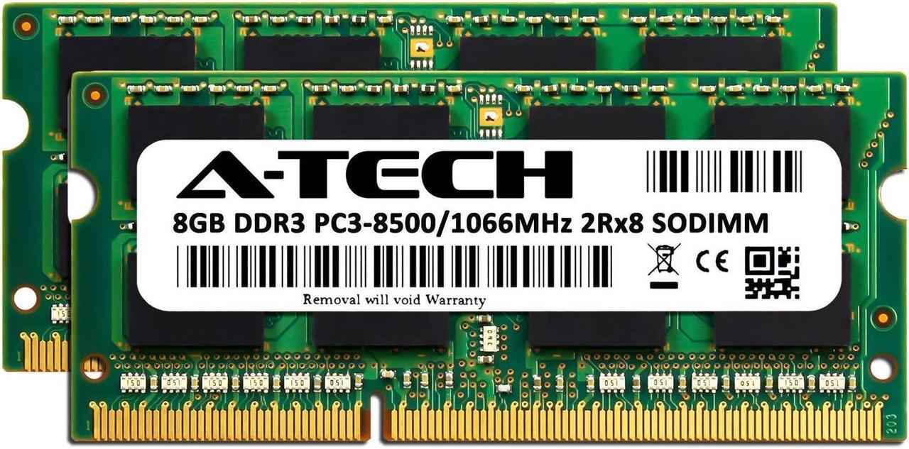 Alt view image 2 of 3 - A-Tech 16GB Kit (2x8GB) RAM for Apple Mac mini Mid 2010 | DDR3 1066MHz / 1067MHz SODIMM PC3-8500 204-Pin Max Memory Upgrade