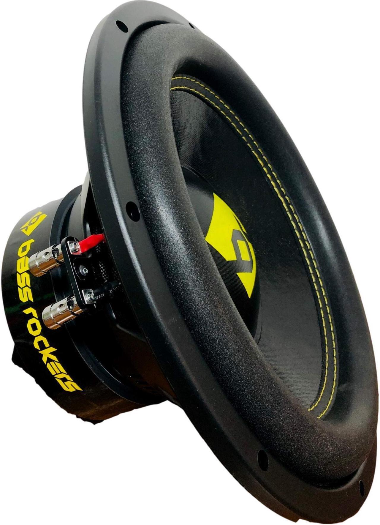 Main image of Bass Rockers 12" 1200W/ 600W RMS Dual 4 Ohm Car Audio Stereo Sub Subwoofer for Amplifiers Amps