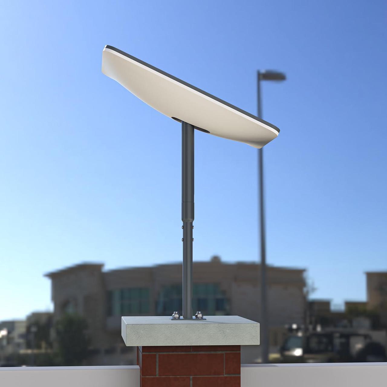 Alt view image 3 of 5 - Holicfun Short Pole Mount for Starlink Standard Actuated (Gen 2) and Starlink High Performance Dish
