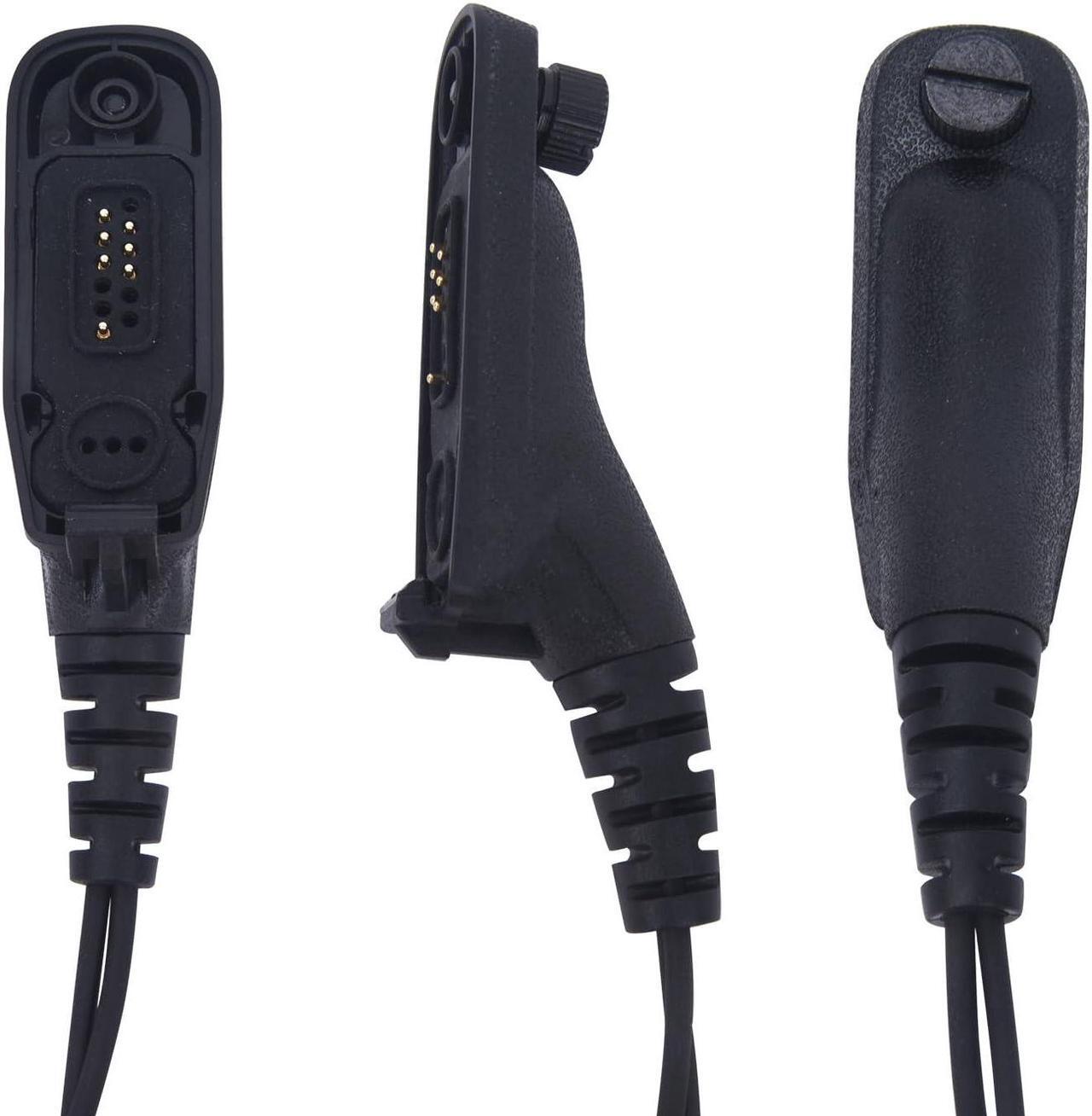 Alt view image 2 of 5 - JUYODE Waterproof Radio Speaker Mic Walkie Talkie Shoulder Handheld Microphone with PTT for APX4000 APX6000 APX7000 APX8000 XPR6350 XPR6550 XPR7350 XPR7550 XPR7550e SRX2200 Orange (APX-01)