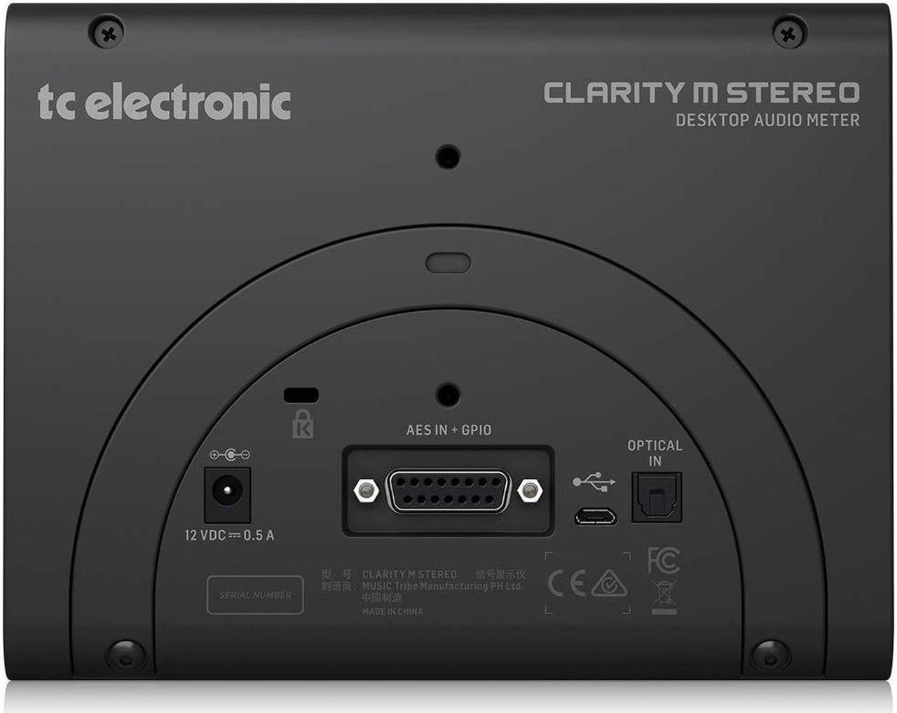 Alt view image 4 of 5 - TC Electronic CLARITY M STEREO Stereo Audio Meter with 7" High Resolution Display and USB Connection for Plug-In Metering