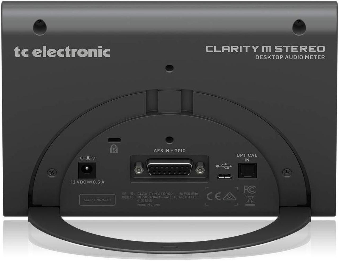 Alt view image 5 of 5 - TC Electronic CLARITY M STEREO Stereo Audio Meter with 7" High Resolution Display and USB Connection for Plug-In Metering