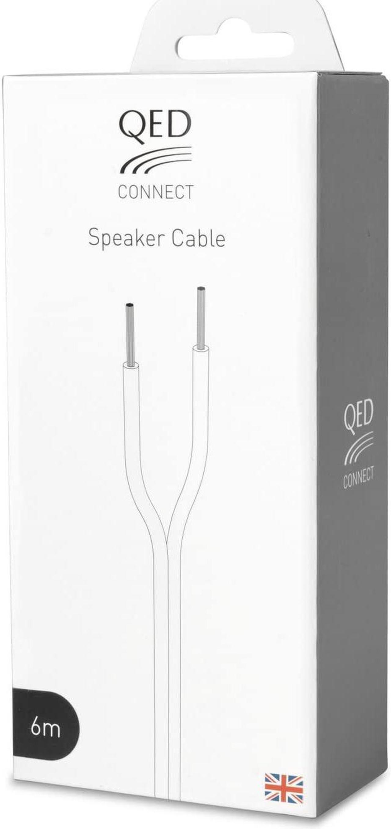 Alt view image 4 of 5 - QED Connect Speaker Cable with Pre-Stripped Ends (6M)