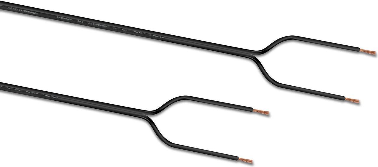 Alt view image 2 of 5 - QED Connect Speaker Cable with Pre-Stripped Ends (6M)