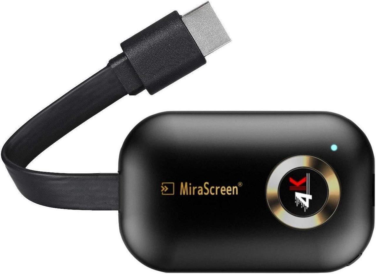 Main image of SmartSee HDMI Wireless Display Receiver 5G WiFi 4K 1080P Mobile Screen Cast Mirroring Adapter Dongle for iPhone Mac iOS Android to TV Projector Support Miracast Airplay DLNA No Switching (5G+2.4G)
