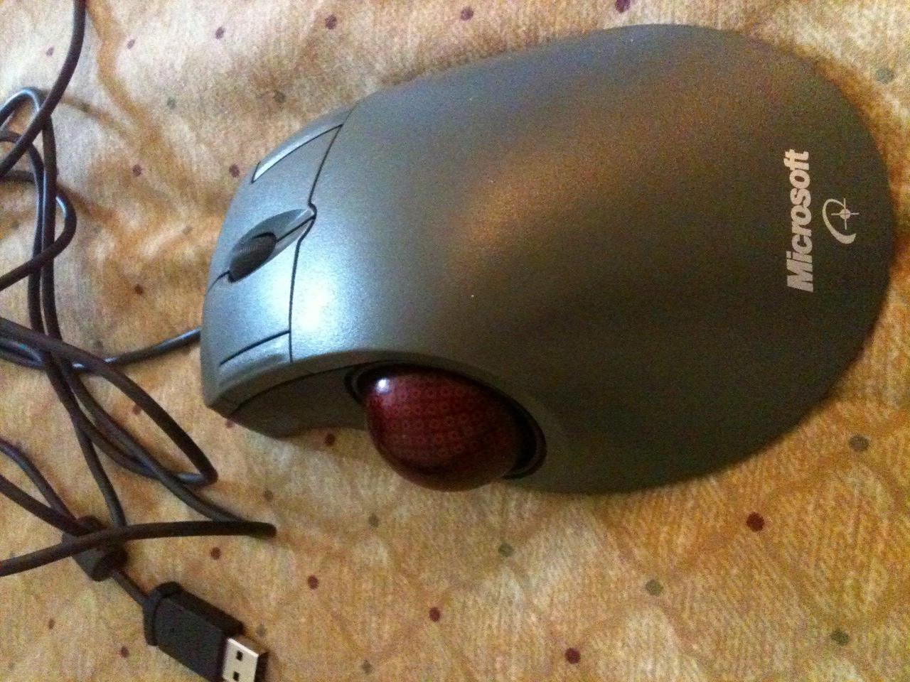 Main image of Microsoft D67-00001 Trackball Optical Mouse