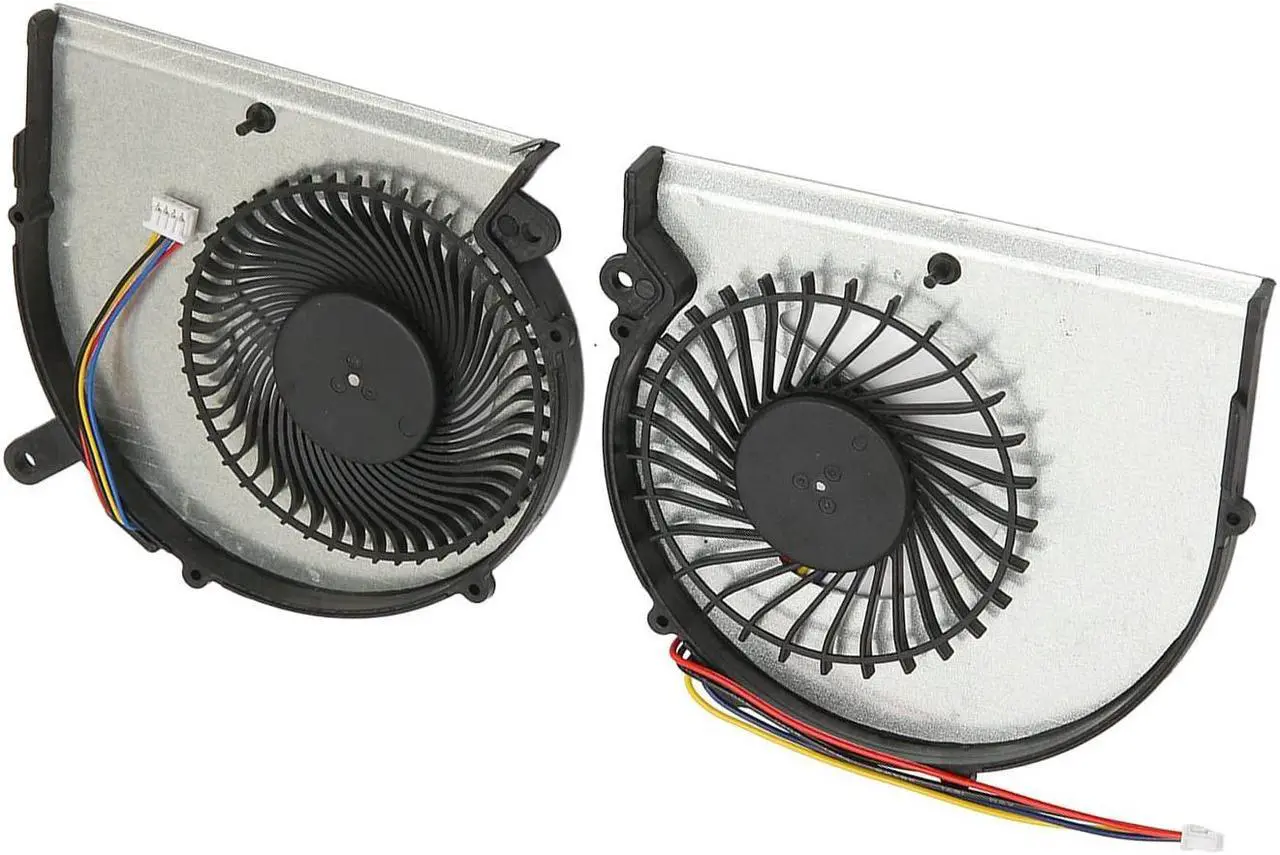 Alt view image 5 of 5 - Replacement CPU Cooling Fan Compatible for for GIGABYTE, for AERO 15, for 15X, for AERO 14, for GIGABYTE RP64W, for RP65W, Laptop Cooling Fan 4 Pin Computer Accessories(CPU and GPU Fan)