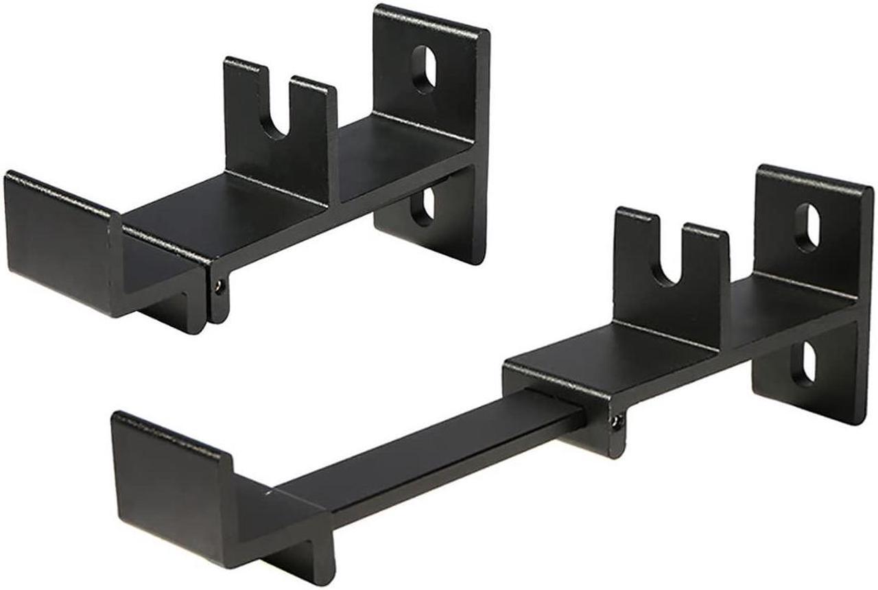 Main image of Excel Life Adjustable Soundbar Wall Mount, Universal Sound Bar Bracket for Mounting Under TV, Compatible with SONOS Samsung LG VIZIO Bose ROKU Soundbar, Black