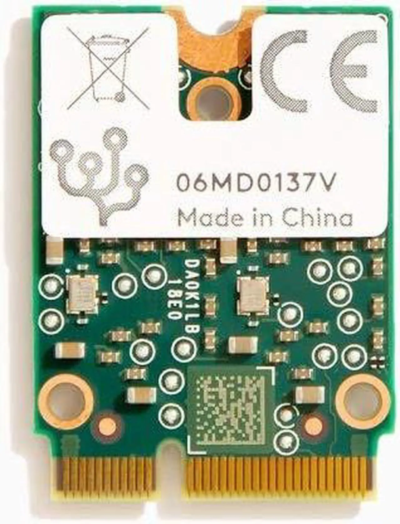 Alt view image 3 of 4 - M.2 Accelerator with Dual Edge TPU M.2-2230 (E-key)