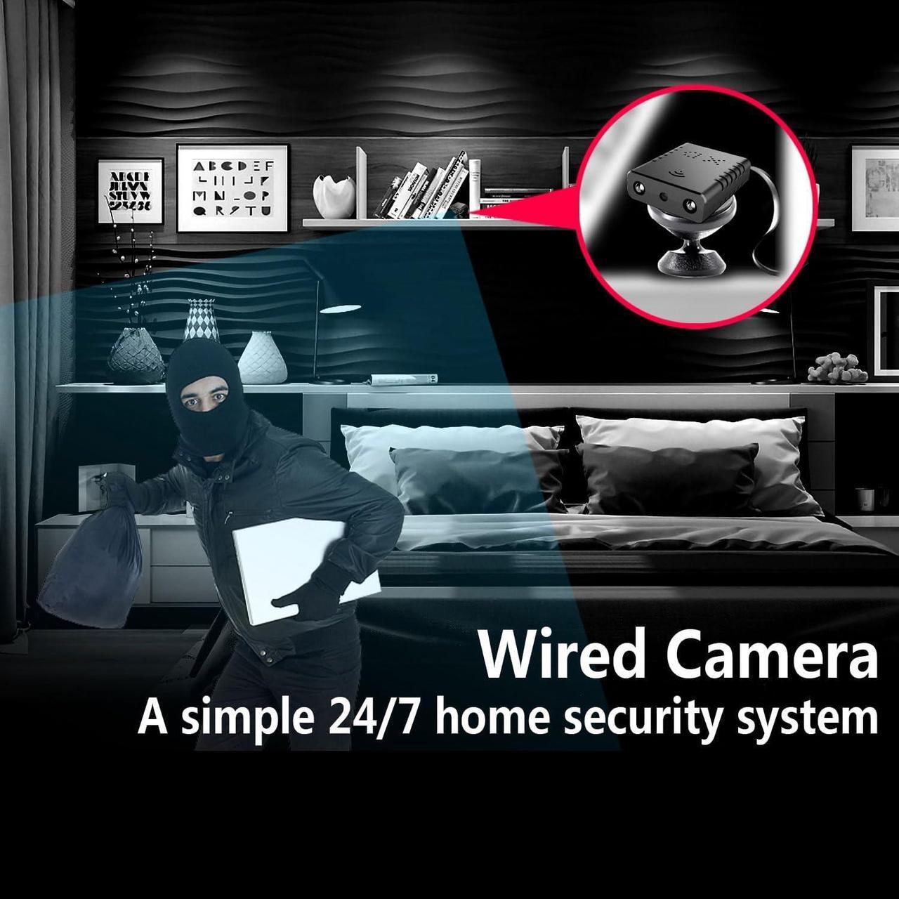 Alt view image 5 of 5 - Smallest Wireless WiFi Camera,HD1080P WiFi Security Camera,Portable Small Vdeo Surveillance,Baby Monitor with Night Vision,Motion Detection,Cloud Storage,Remote Viewing for Security with iOS Android