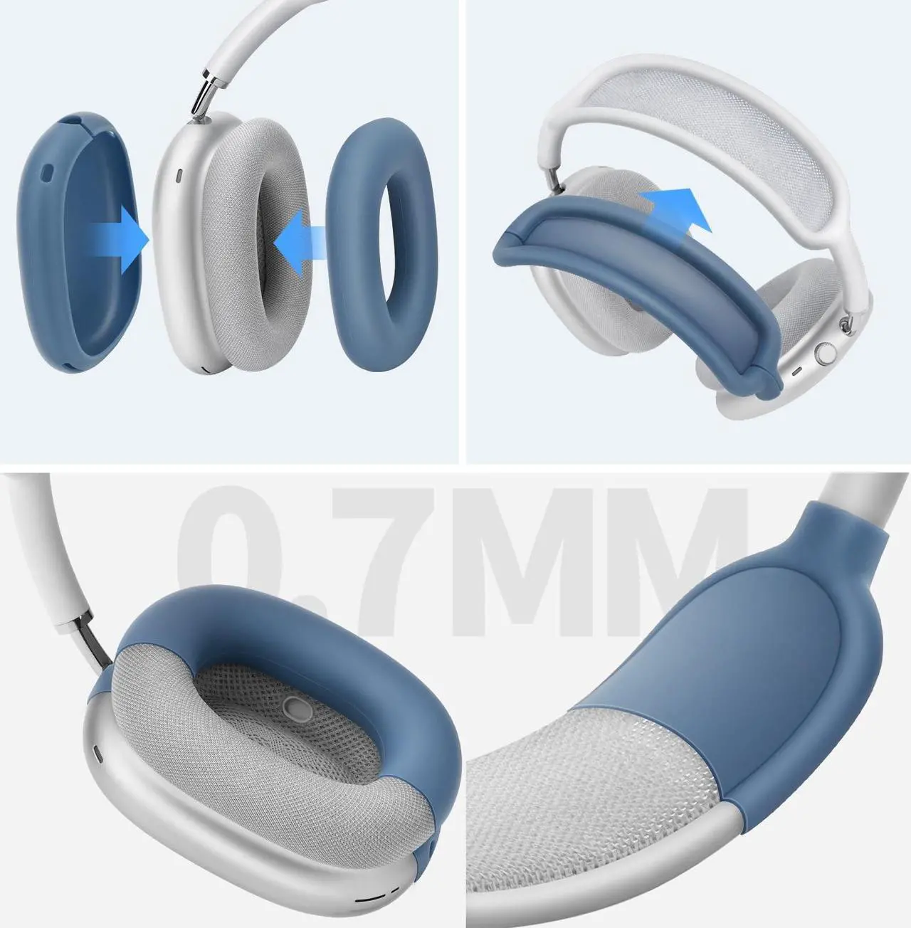 Yinke Smart Case for AirPods Max - Thumbnail 3