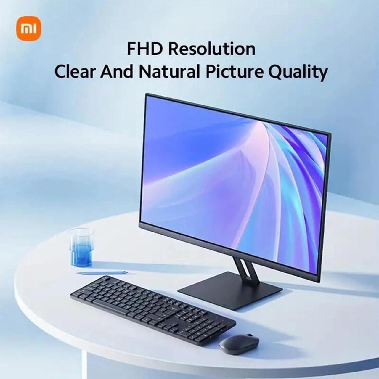 Alt view image 2 of 5 - Xiaomi Gaming Monitor A24i 24 Inch 7.5mm, 100Hz, 1080p IPS 178 Wall Mount Computer Screen Monitor Desktop Monitor