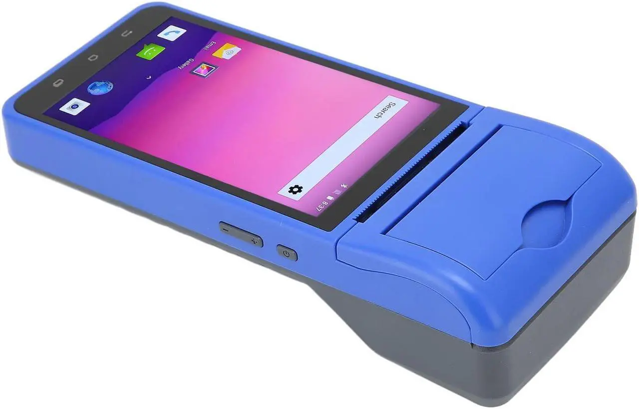 Main image of Handheld POS Machine, 1280 X 720 HD Screen Thermal Printing Auto Focusing Receipt Printer Portable Smart Mobile POS Terminal Payment Kit Ordering Machine(US)