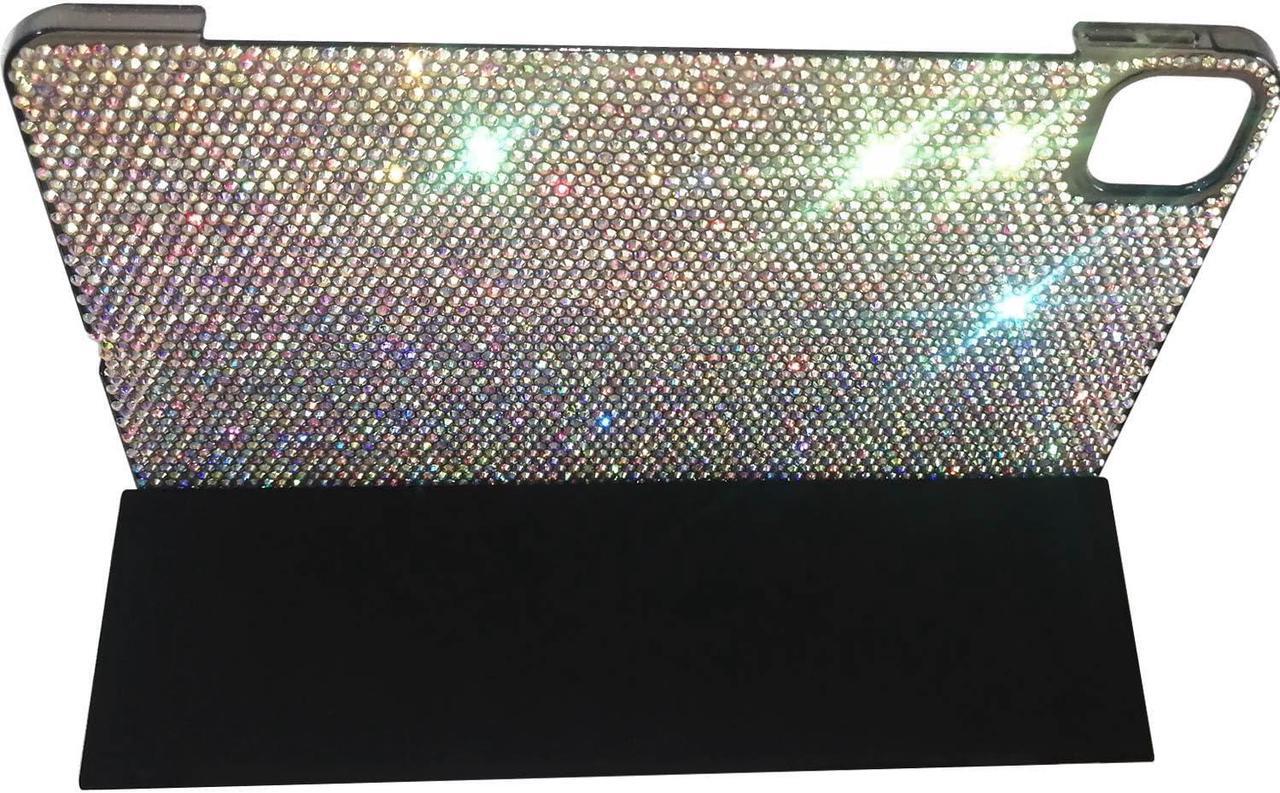 Alt view image 2 of 2 - Teazgopx Bling Rhinestone Case Compatible with iPad Air 13 Inch M2 (2024)/iPad Pro 12.9 inch (2022/2021,6th/5th Gen)- High Quality Hand Glued Diamond,Glitter Sparkle Fashion Luxury Shiny Crystal Shell