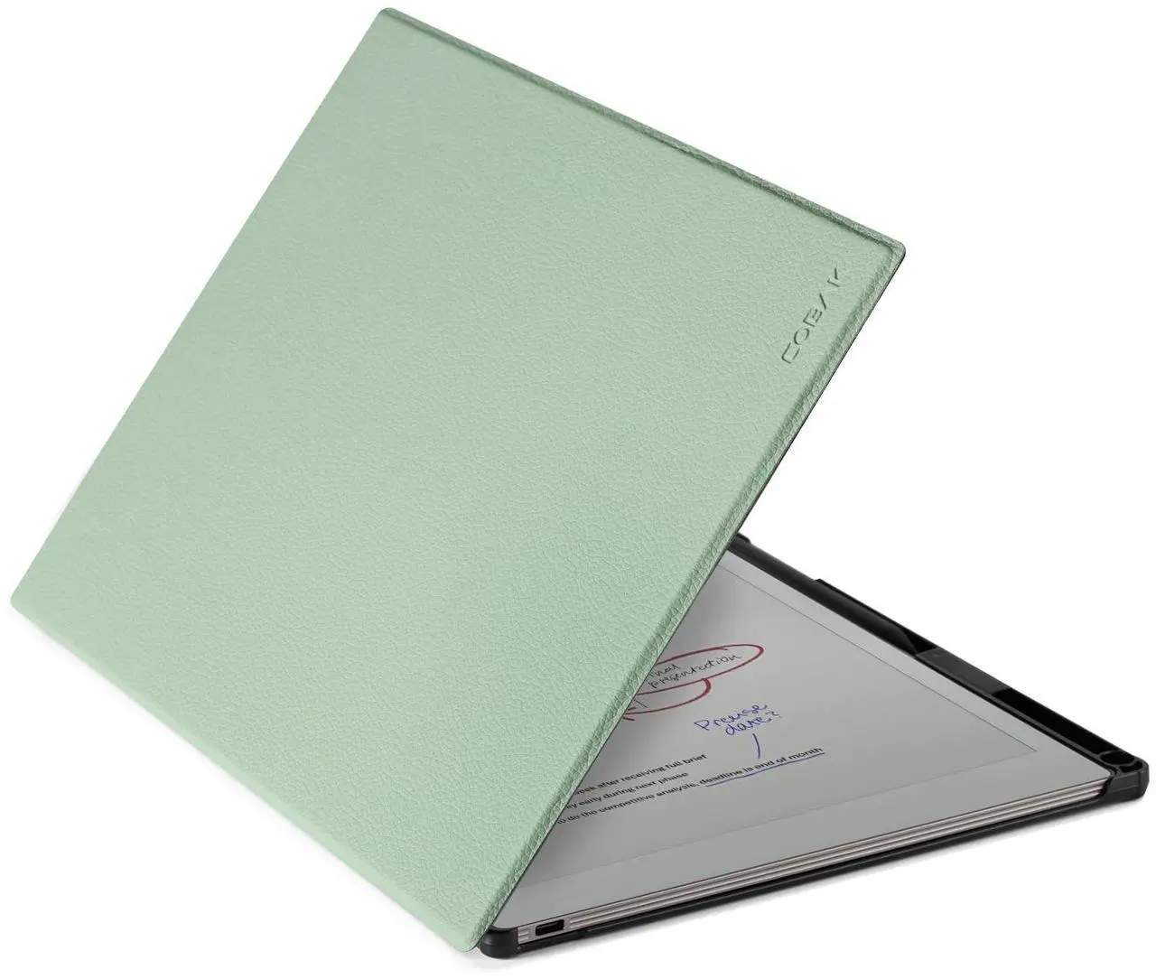 Main image of CoBak Case for Remarkable Paper Pro Color Tablet 11.8" 2024 Released- Smart Auto Sleep/Wake Folio Lightweight Protective Cover with Built-in Pen Holder and Nibs Holder (Sage)