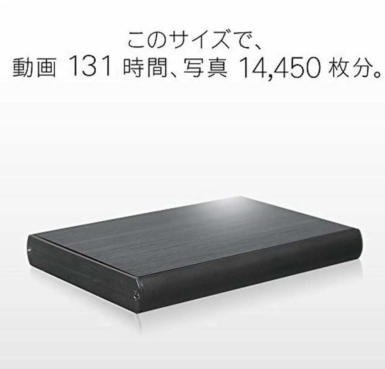 Alt view image 2 of 5 - Marshal Japan 500GB Portable External Hard Drive Featuring Stylish Alminium Body with Luxury Aluminum Material 9.5mm MAL2500EX3-MK USB3.0 USB2.0 Shelter Drive
