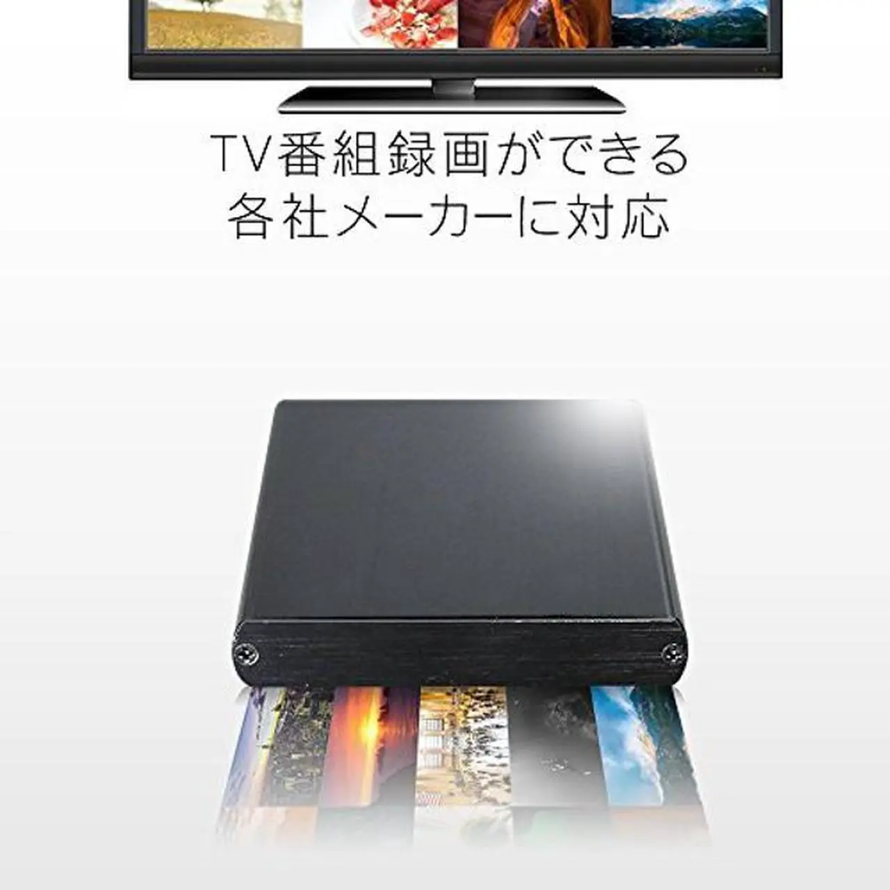 Alt view image 4 of 5 - Marshal Japan 500GB Portable External Hard Drive Featuring Stylish Alminium Body with Luxury Aluminum Material 9.5mm MAL2500EX3-MK USB3.0 USB2.0 Shelter Drive