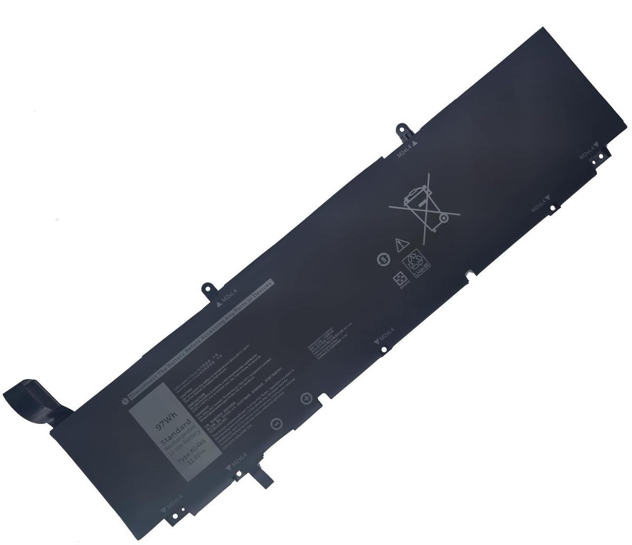 Main image of Fully. XG4K6 Laptop Battery Compatible with Dell XPS 17 9700 9710 9720 17-9700-D1741S Precision 5750 5760 5770 Series 0XG4K6 01RR3 5XJ6R 0F8CPG F8CPG 0YY3V KVPMY KRDHV 3ICP7/54/65-2 11.4V 97Wh
