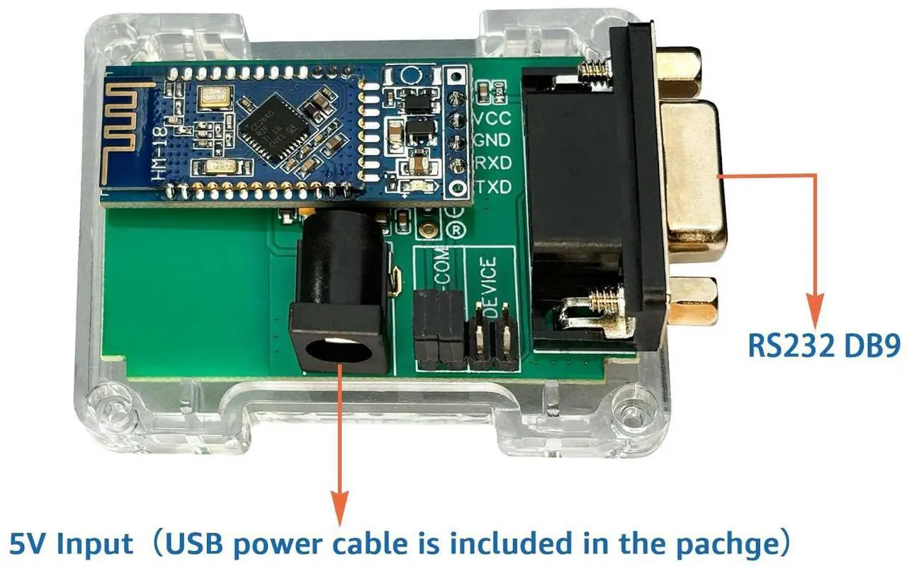 Alt view image 2 of 5 - DSD TECH SH-B30-BLE RS232 to Bluetooth 5.0 BLE Adapter Support iOS Android