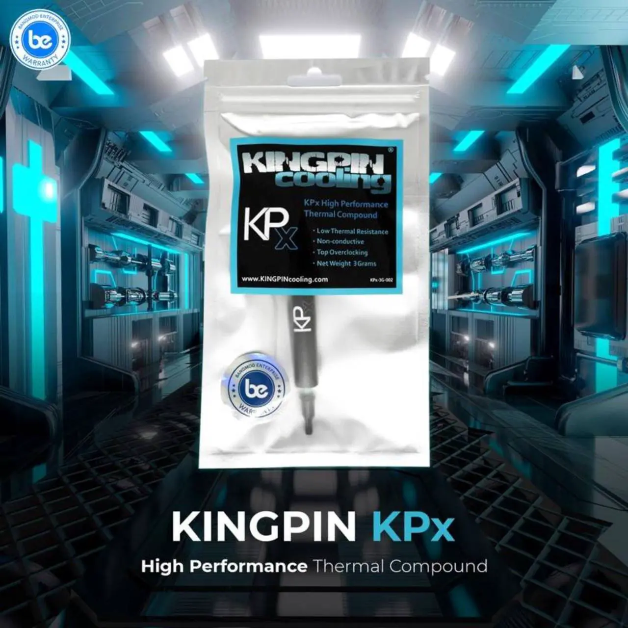 Alt view image 2 of 5 - Kingpin Cooling KPx Thermal Grease 10g