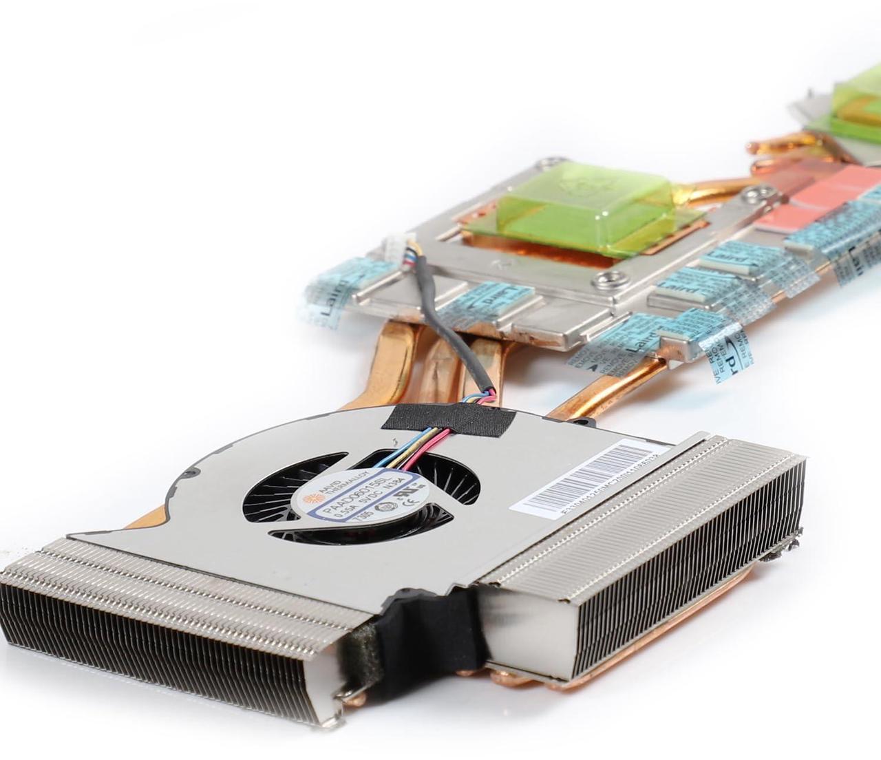 Alt view image 2 of 5 - YAEHUYING Replacement CPU+GPU Cooling Fan with Heatsink for MSI GE63 GE63VR 8RE 8RF, GL63 9RDS 8RE 8RD 8RC, GP63 8RE 8RD, MS-16P3 MS-16P5 MS-16P6 P/N: PAAD06015SL N383 N384 E322500193A02