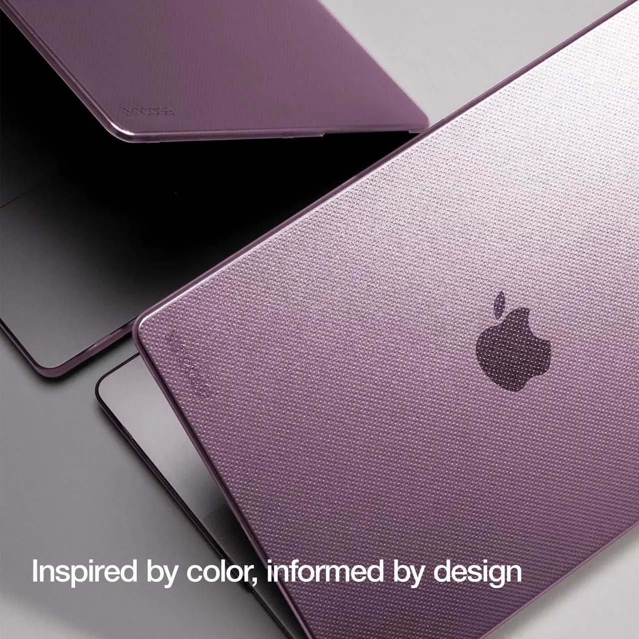 Alt view image 4 of 5 - Incase Dots Hardshell with Makrolon® - MacBook Pro 14 inch Case - 2024, 2023, 2022, 2021, M4, M3, M2, M1 - MacBook Case, Laptop Cover, Protective Hard Shell, Scratch Resistant - Nordic Mauve