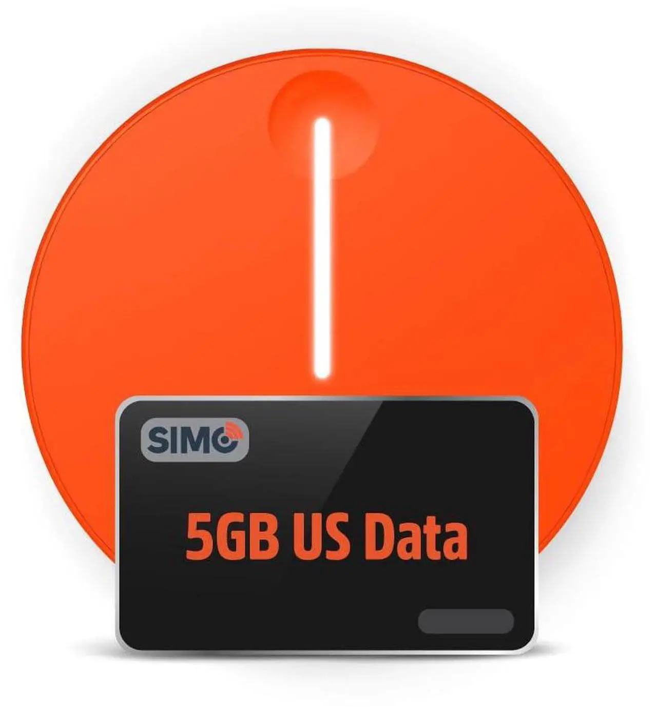 Main image of SIMO Solis Lite 4G LTE Mobile Hotspot, Portable WiFi for Travel in 140+ Countries, No SIM Card or Contract Required, Multi-Carrier Network Wireless, 10 Devices, 1GB/Month Lifetime + 5GB US Data