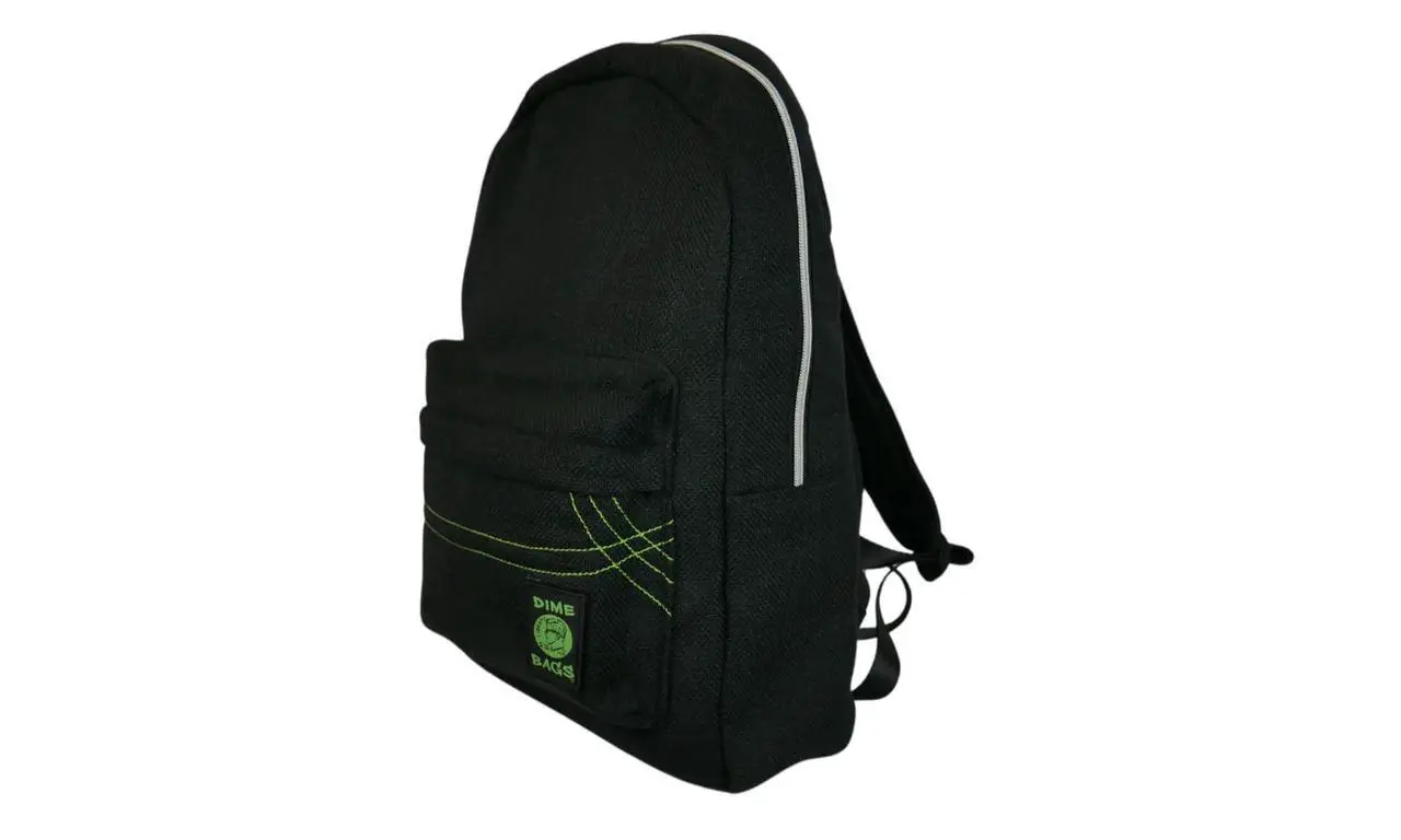 Alt view image 2 of 4 - DIME BAGS - Study Buddy, Water-Resistant Backpack, 15-inch Padded Laptop Compartment (Black)