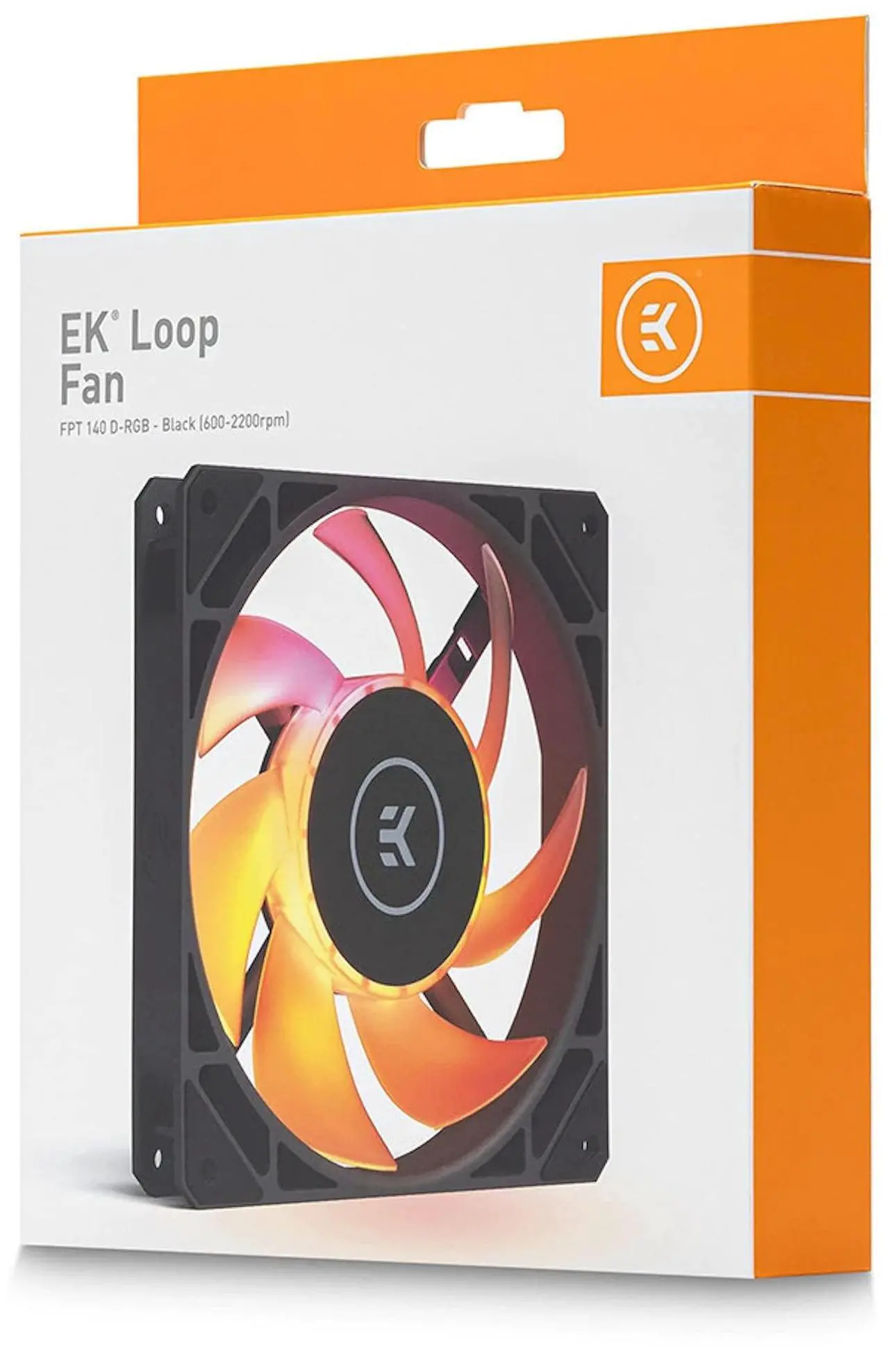 Alt view image 5 of 5 - EKWB EK-Loop FPT 140mm Fan, 600-2200 RPM, Digital RGB, Black