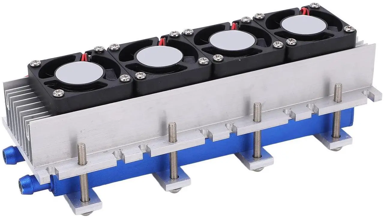 Main image of 12V 4-Chip TEC1-12706 Thermoelectric 240w Peltier Cooler DIY Air Cooling Device Thermoelectric Refrigeration Cooling System Kit