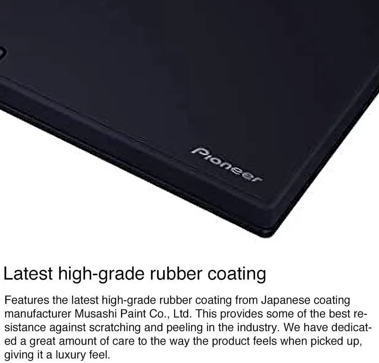 Alt view image 3 of 5 - Pioneer External Blu-ray Drive BDR-XD08UMB-S Matte-Black Body USB 3.2 Gen1 (USB Type-C) / 2.0 Slim Portable BD/DVD/CD Writer high-Grade Rubber Coating