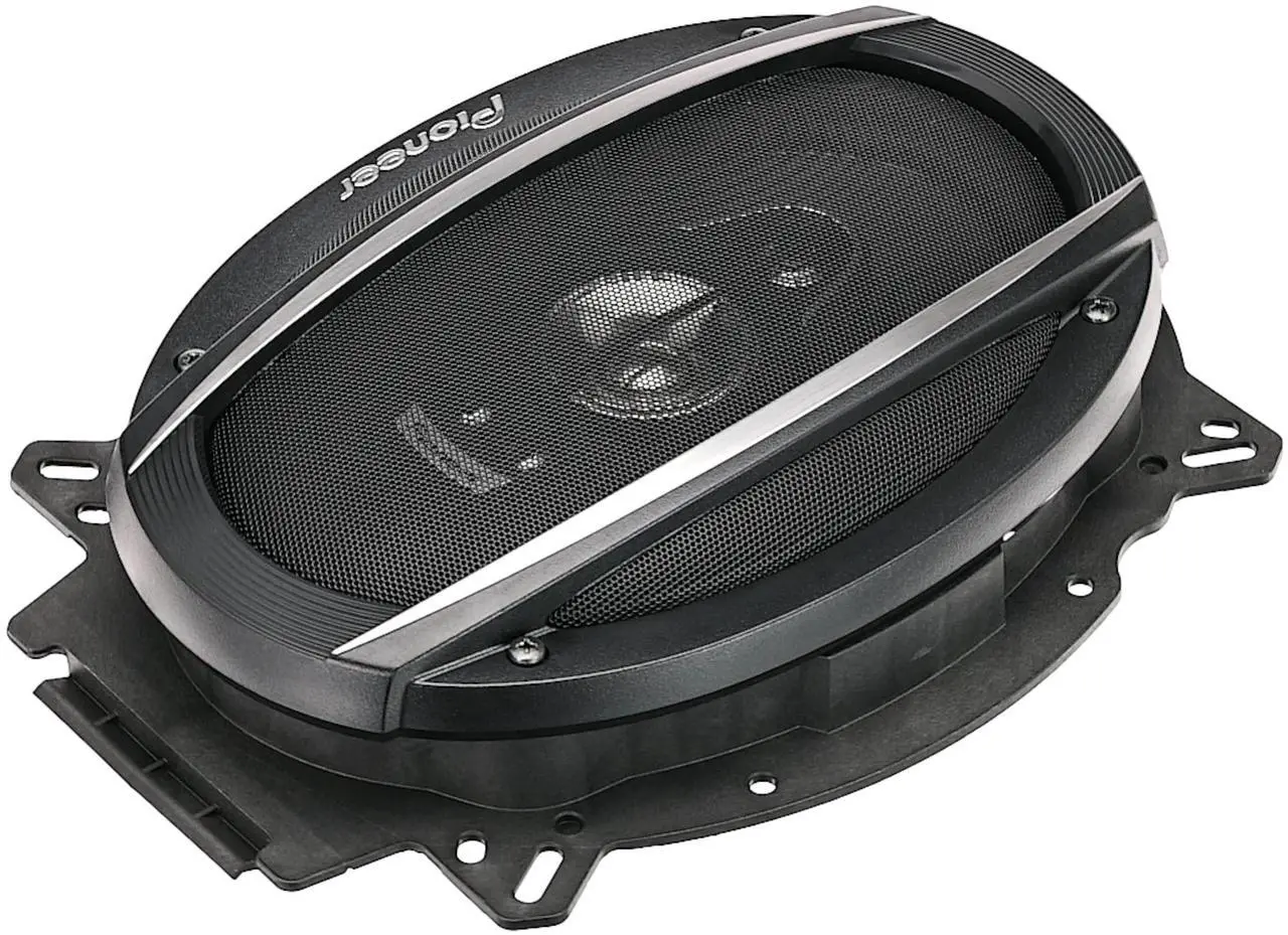 Alt view image 2 of 5 - Pioneer TS-A6970F, 4-Way Car Audio Speakers, Full Range, Clear Sound Quality, Easy Installation and Enhanced Bass Response, 6 x 9 Speakers, Black