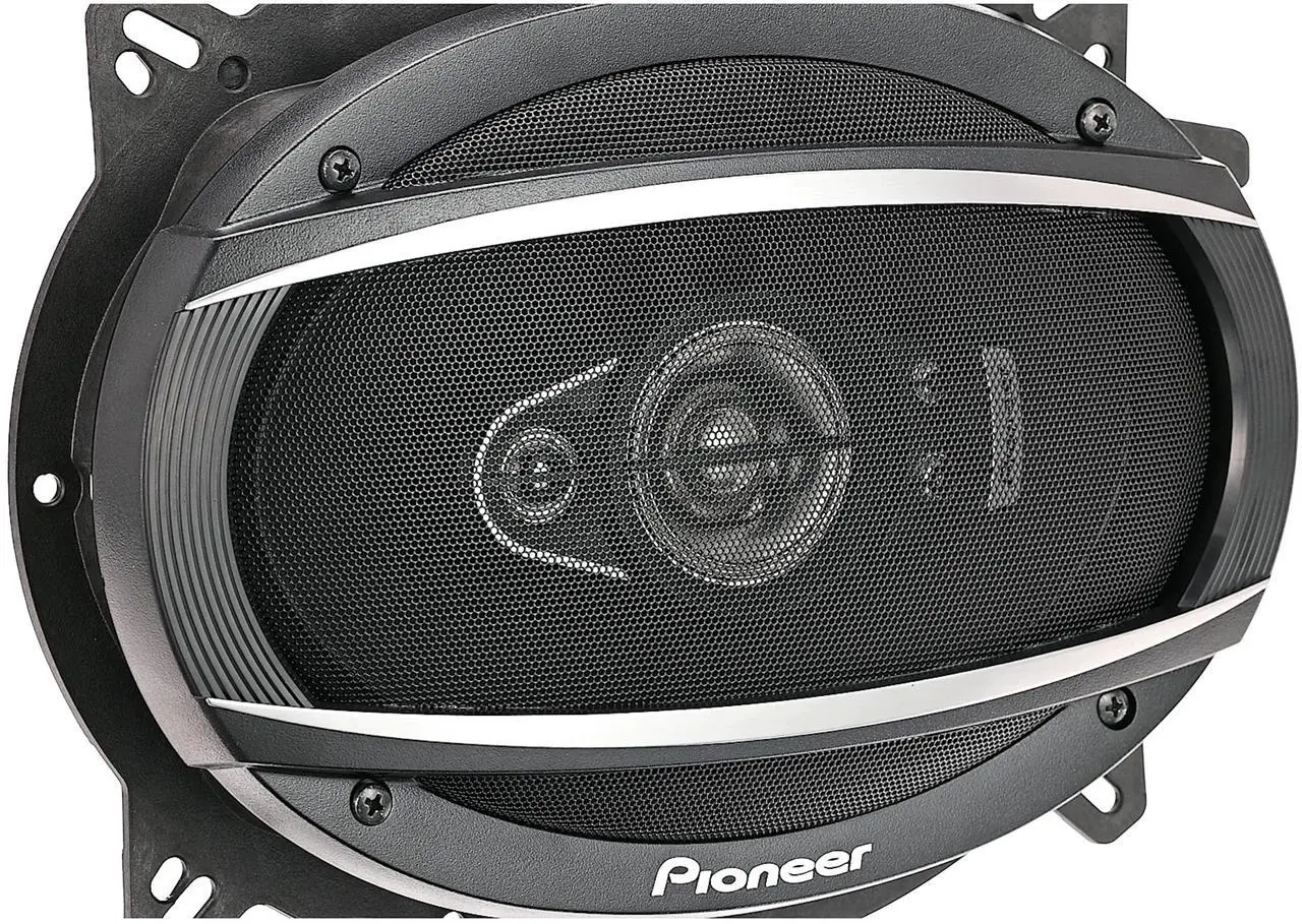 Alt view image 3 of 5 - Pioneer TS-A6970F, 4-Way Car Audio Speakers, Full Range, Clear Sound Quality, Easy Installation and Enhanced Bass Response, 6 x 9 Speakers, Black