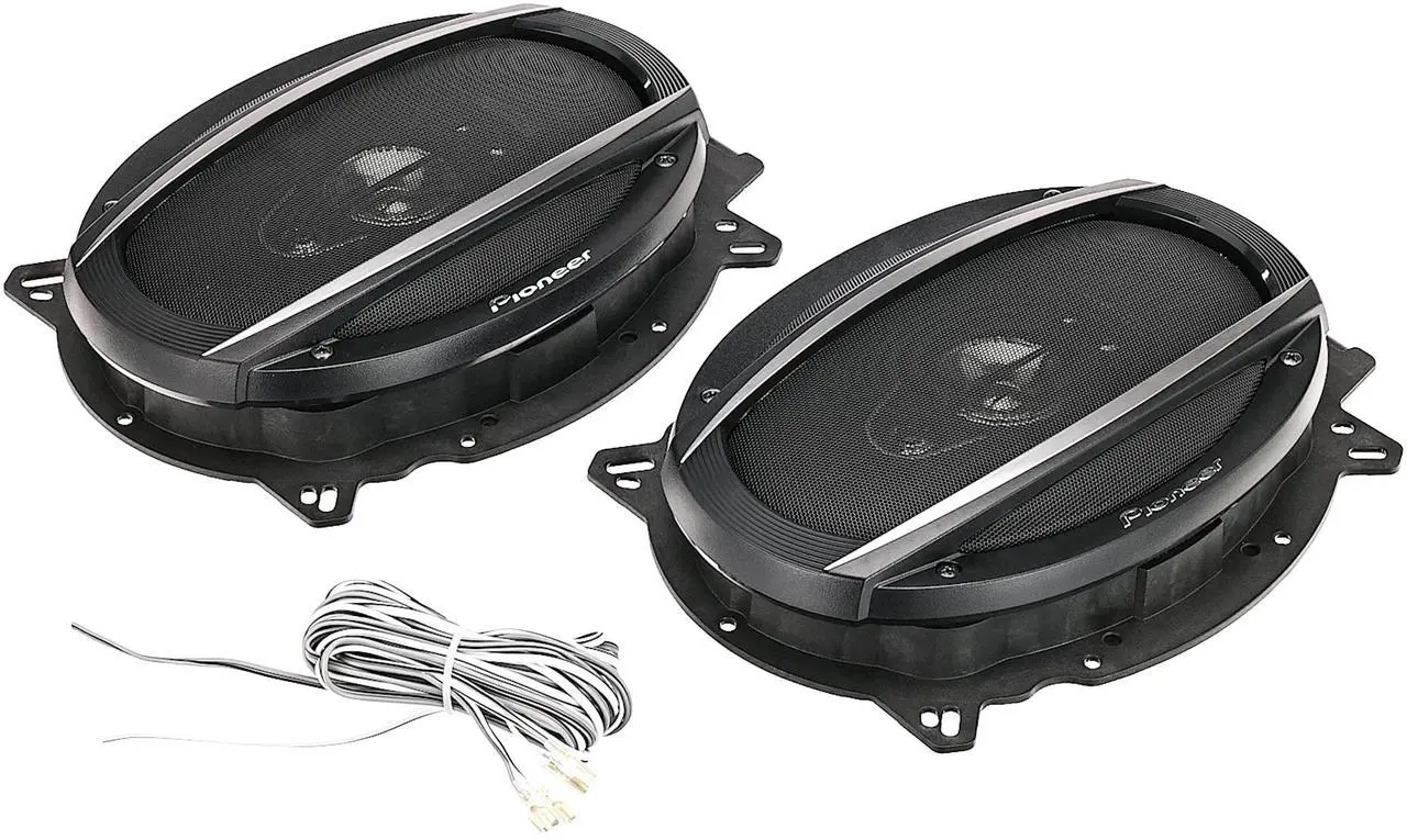 Alt view image 5 of 5 - Pioneer TS-A6970F, 4-Way Car Audio Speakers, Full Range, Clear Sound Quality, Easy Installation and Enhanced Bass Response, 6 x 9 Speakers, Black