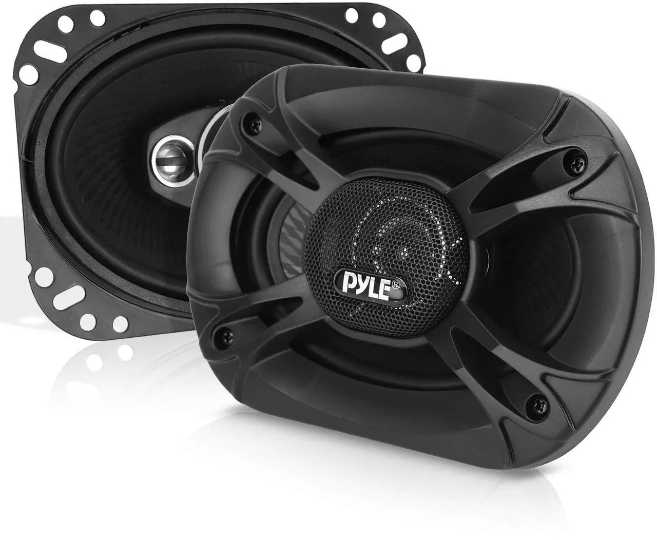 Main image of Pyle 3-Way Universal Car Stereo Speakers - 300W 5x7 Triaxial Loud Pro Audio Car Speaker Universal Quick Replacement Component Speaker Vehicle Door/Side Panel Mount Compatible PL5173BK (Pair),black