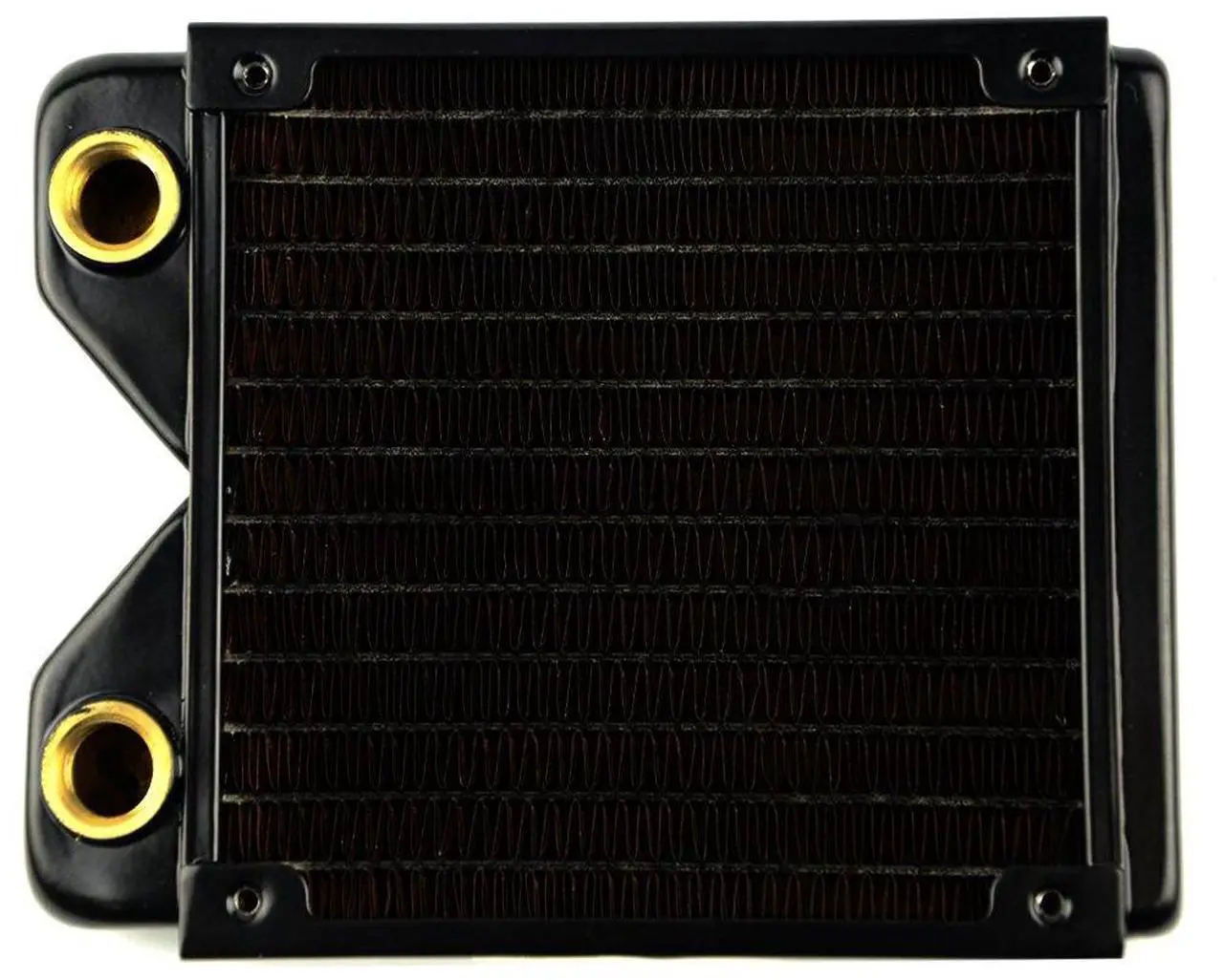 Alt view image 3 of 4 - BXQINLENX 120 Pure Copper 12 Pipe Heat Exchanger Radiator for PC CPU CO2 Laser Water Cool System Computer
