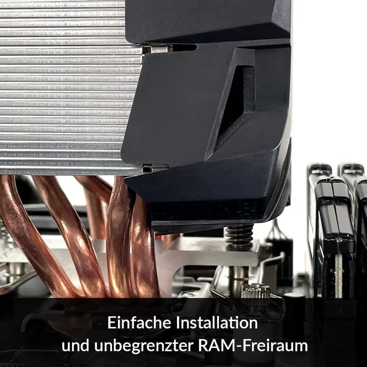 Alt view image 4 of 5 - ARCTIC Freezer i35 CO - Tower CPU Cooler, Intel Specific, Pressure Optimized 120 mm P-Fan, 01800 RPM, Semi Passive, Dual Ball Bearing, incl. MX-5 Thermal Paste - Black